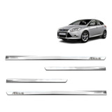 Aplique Friso Cromado Nome Focus 2012 2013 2014 15 4p Slim