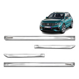 Aplique Friso Cromado Nome Tiguan 2013 2014 2015 X-treme