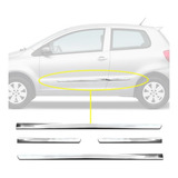 Aplique Friso Cromado Saveiro Parati Gol Voyage Slim Kit 2pt