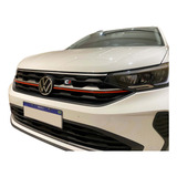 Aplique Friso Grade Vermelho Sport Volkswagen Nivus