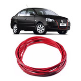 Aplique Friso Vermelho Para Polo / Gol G4/ Fox Grade U