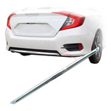 Aplique Para-choque Traseiro Honda Civic G10 2017 18 19 20 T