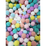 Aplique Pompom 2cm Candy Mix Para