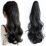 Aplique Rabo D Cavalo Igual A Cabelo Humano 50cm Promoção