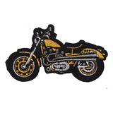 Aplique Roupa Patch Bordado Termo Moto Motocicleta Harley
