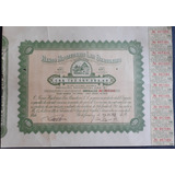 Apolice Banco Hipotecário Lar Brasileiro 1953.