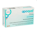 Apoquel Anti Coceira Cães 5,4 Mg Dermatológico Anti Alérgico