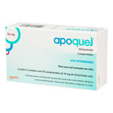Apoquel Dermatológico Anti - Coceira 16 Mg 20 Comprimidos