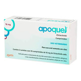 Apoquel Dermatológico Anti Coceira Cães 16 Mg 20 Comp 16mg