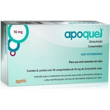 Apoquel Dermatológico Anti Coceira Cães 16mg