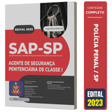 Apostila Agente Penitenciário De São Paulo - Sap Sp