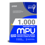 Apostila Caderno De Questões Comum Aos Cargos De Analistas E Técnicos - Mpu 2025 - Editora Nova