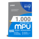 Apostila Caderno De Questões Para Técnico - Administração - Mpu 2025 - Editora Nova