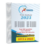 Apostila Enem 2023 - Provas Anteriores 2013 A 2022 + Gabarito Oficial - 900 Questões + Bloco De Rascunho De Presente