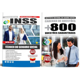  Apostila Inss Técnico Do Seguro Social + Caderno De Testes - Edital 2022 Atualizada