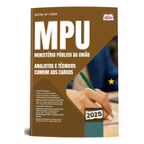 Apostila Mpu 2025 - Comum Aos Cargos De Analistas E Técnicos - Editora Opção