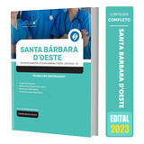 Apostila Santa Bárbara D Oeste Sp - Técnico Em Enfermagem