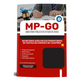 Apostila Secretário Auxiliar Das Promotorias De Justiça Da Comarca De Caiapônia - Mp Go 2024 - Editora Solução