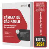 Apostila Técnico Legislativo Da Câmara Municipal De São Paulo - Sem Especialidade