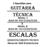 Apostilas Violão Guitarra 3 Volumes: