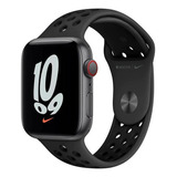 Apple Watch Nike Se Gps Cellular 44mm Pulseira Cinza-preto Cor Da Pulseira Cinza-carvão/preto Cor Da Caixa Cinza-espacial