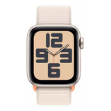Apple Watch Se Gps (2da Gen) - Caixa De Alumínio Branca Estrelada De 40 Mm - Bracelete Desportiva Branca Estrelada - Distribuidor Autorizado