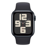 Apple Watch Se Gps (2da Gen) Caixa Meia-noite De Alumínio 44 Mm Pulseira Esportiva Meia-noite M/l - Distribuidor Autorizado