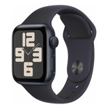 Apple Watch Se Gps (2ge) Caixa Em Aluminio 40mm Midnight