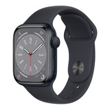 Apple Watch Series 8 Gps 41mm Padrão Lacrado Na Caixa 