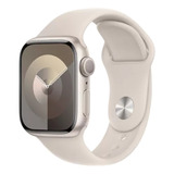 Apple Watch Series 9 Gps  Caixa Estelar De Alumínio  41 Mm  Pulseira Esportiva Estelar  P/m