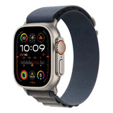 Apple Watch Ultra 2 Gps + Cellular Caixa De Titânio 49 Mm Pulseira Loop Alpina Azul M