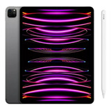 Apple iPad Pro 6 Geração 2022 12.9 128gb Cinza + Pencil 2