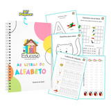 Aprenda Ler E Escrever Alfabetização Reforço Escolar - Capa Dura Colorido