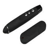Apresentador Wireless Com Laser - Alcance 15m - Preto