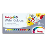 Aquarela Water Colours 12 Cores Pentel