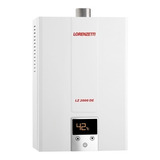 Aquecedor De Água A Gás Lorenzetti Lz 2000 De 20 Litros Branco Digital Bivolt Gás Glp