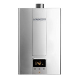 Aquecedor De Agua A Gás Lorenzetti Lz 2000 Dei Inox 20 Litros Digital Bivolt Gás Glp