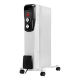 Aquecedor De Ar Britânia A Óleo 1500w Baq1720b Branco - 127v