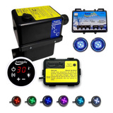 Aquecedor De Banheira C/ Cromoterapia 2 Spots Led 8000w 220v