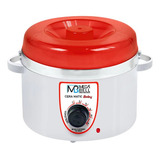 Aquecedor De Cera Termocera 150g Sem Refil Branco E Vermelho