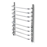 Aquecedor De Toalhas Térmico Grande Cromado 110v Fio Esq.