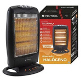 Aquecedor Halógeno Ah-01 Preto 1200w Ambientes