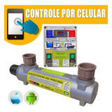 Aquecedor Para Piscina Até De 40 Mil Ltr Mod Celular Bivolt