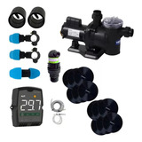 Aquecedor Solar P/ Piscina Até 48m³ 12 Placas E Bomba 1/2cv