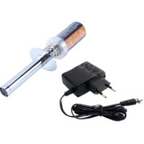 Aquecedor Vela Recarregável Hsp + Carregador Starter 1800mah