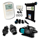Aquecimento Solar Piscina 3500l Controlador Smart Xkp405