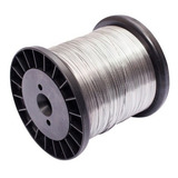  Arame Aço Inox Cerca Elétrica Fio 0,60 Mm Bobina 800g