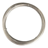 Arame Aluminio 2mm - Rolo 20 Metros (165g)