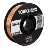 Arame Para Solda Mig De 1.0mm Rolo Com 5kg Uso Com Gás