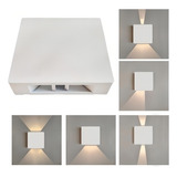 Arandela Slim Branca Ajustável Parede Led Integrado 3w Cor Branco Bivolt